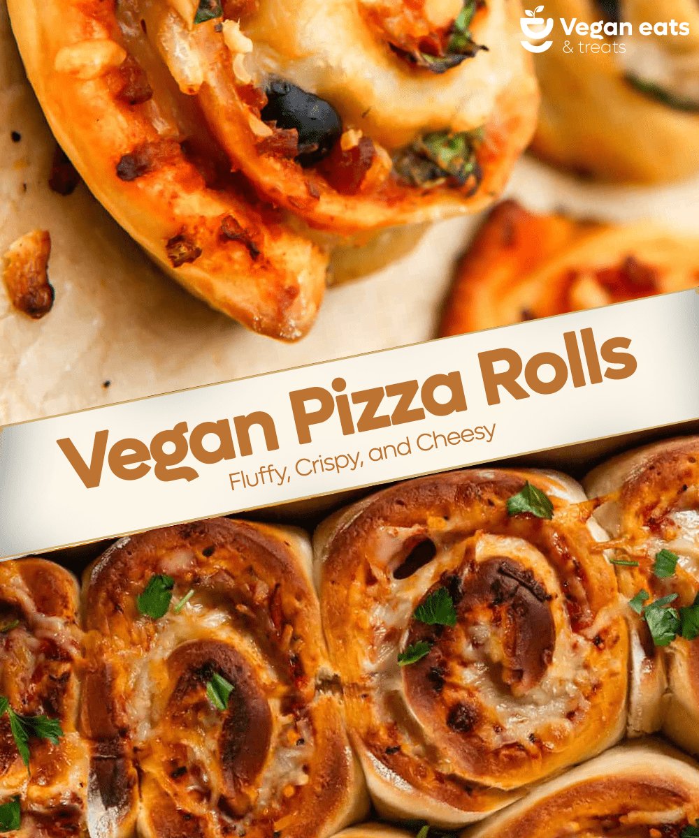 Vegan Pizza Rolls (Flaky, Cheesy, Irresistibly Good!)
